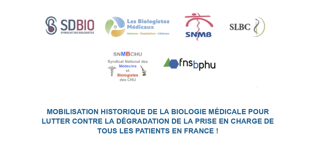 CDP intersyndical : MOBILISATION HISTORIQUE DE LA BIOLOGIE MÉDICALE